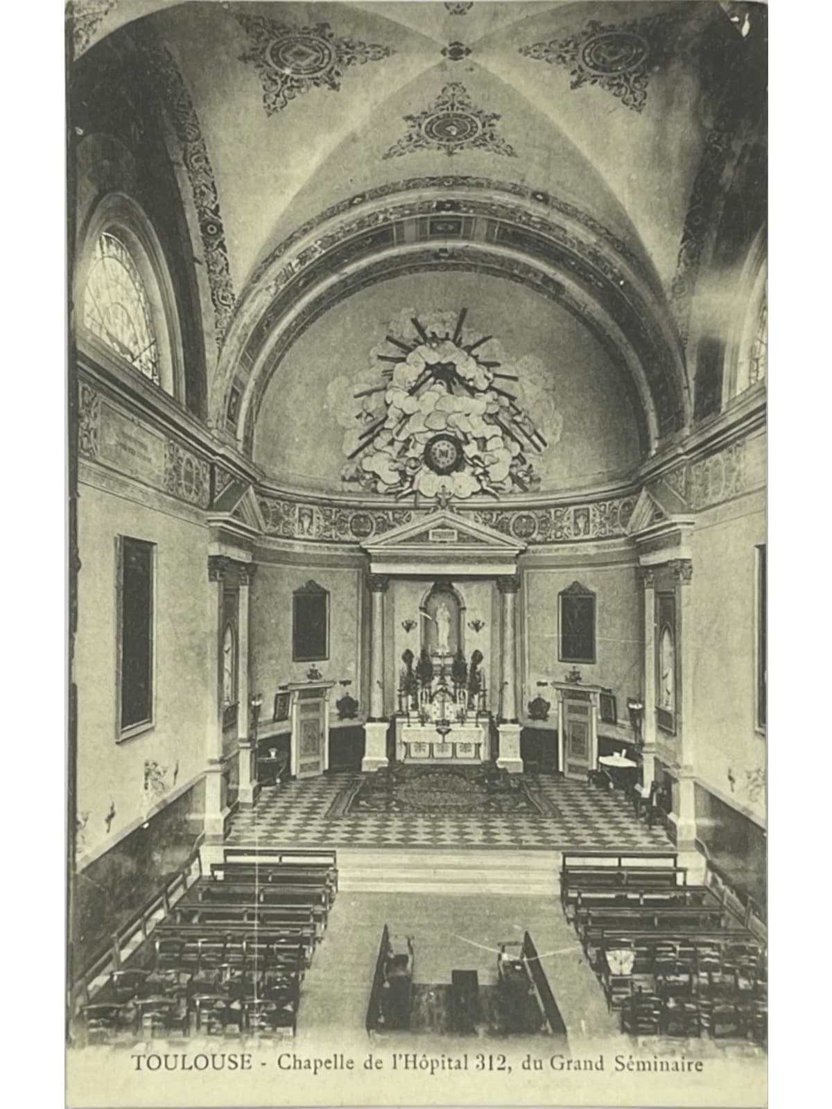 Recto de la carte postale