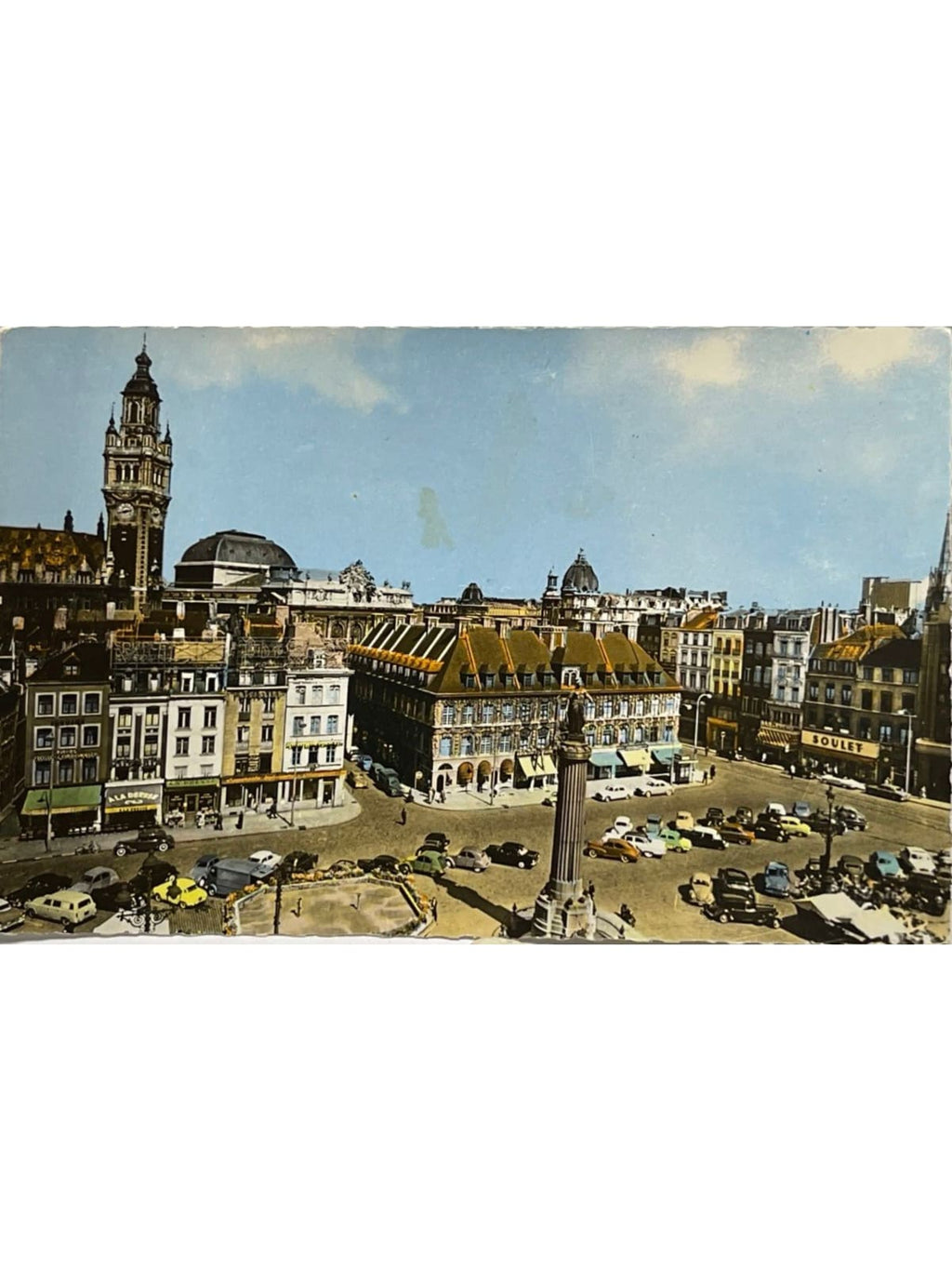 Recto de la carte postale