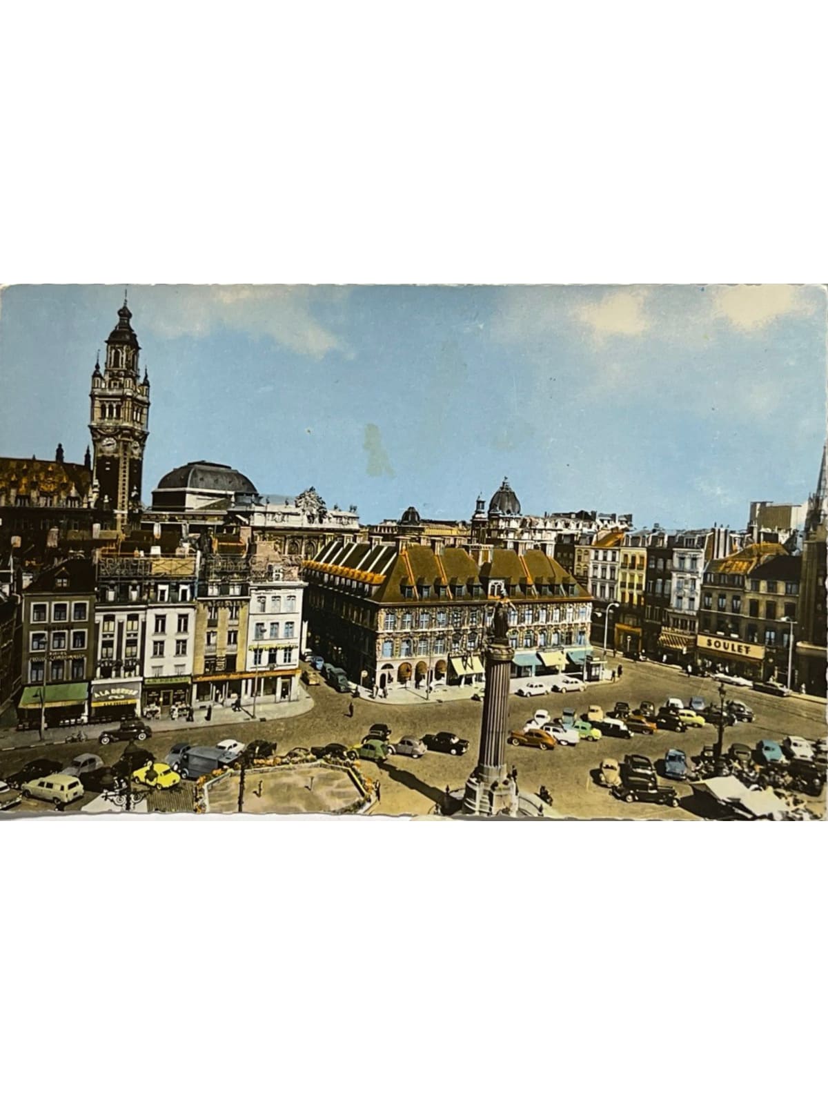 Recto de la carte postale
