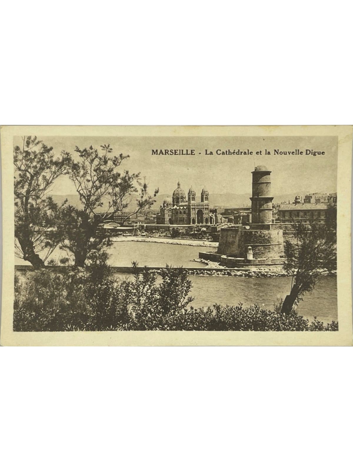 Recto de la carte postale