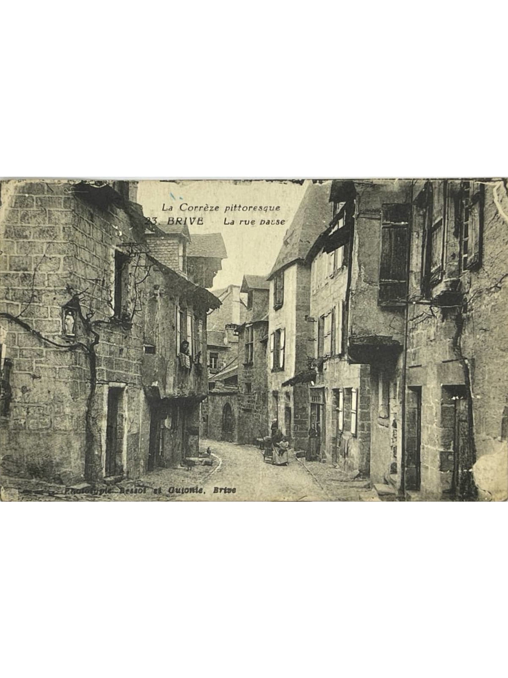 Recto de la carte postale
