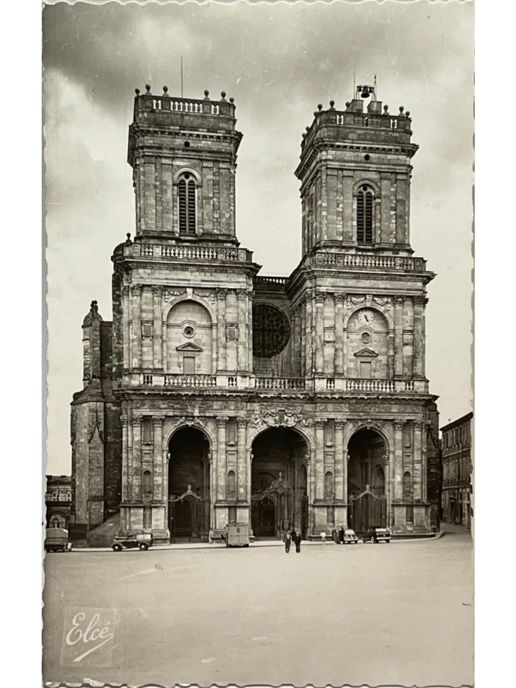Recto de la carte postale