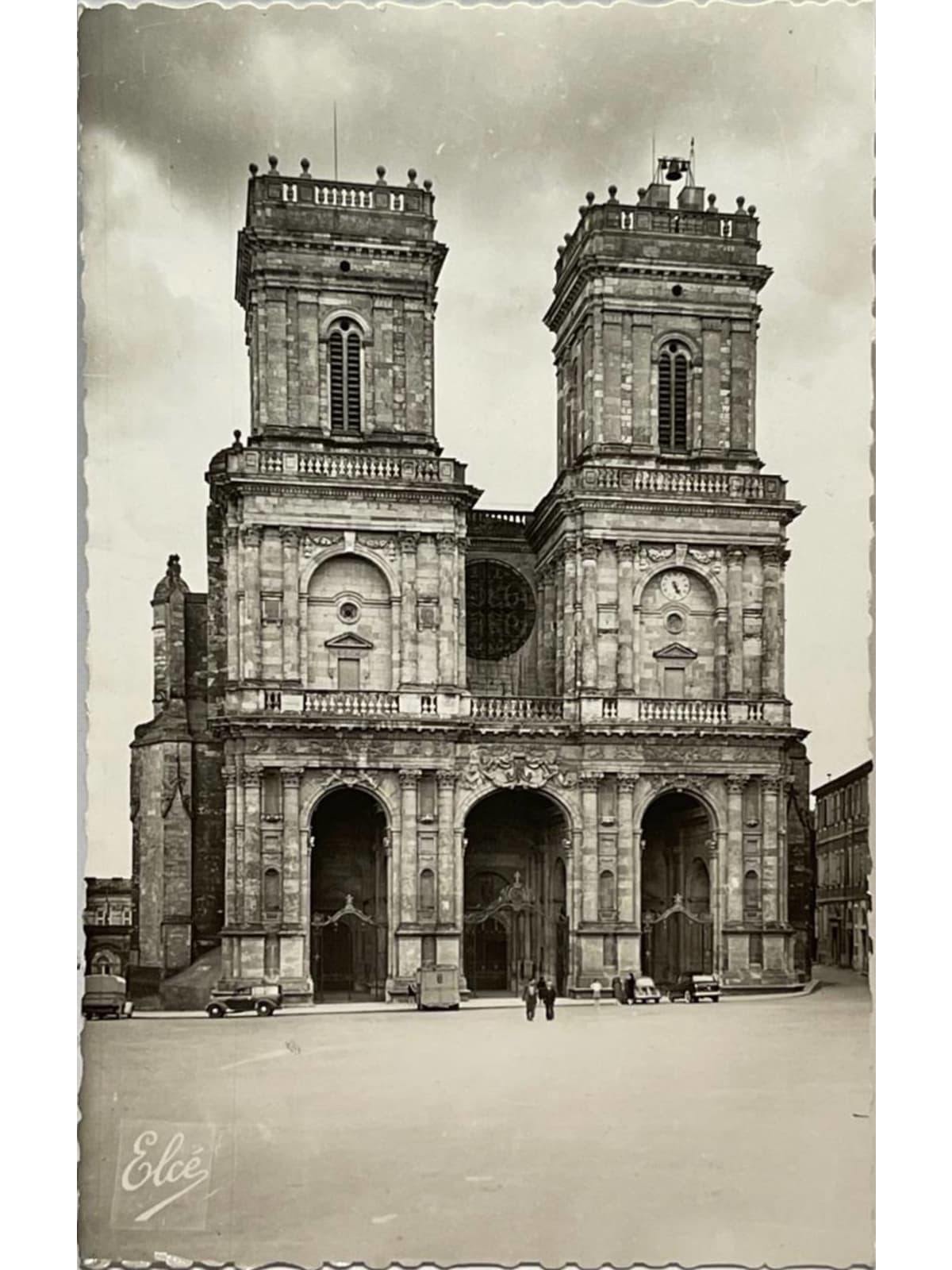 Recto de la carte postale