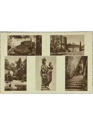 Carte postale – Vals (Ariège) – Sanctuaire, monument historique – Carte multivues