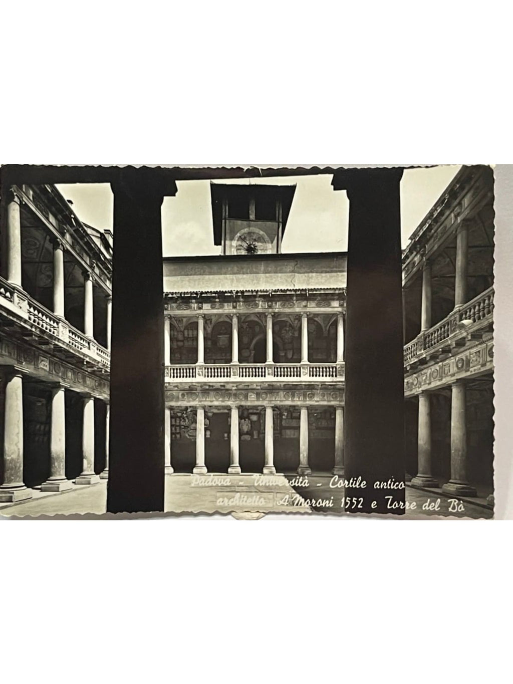 Recto de la carte postale
