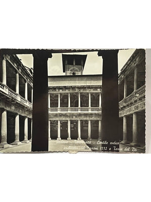 Padoue – Université, cour ancienne du Palazzo del Bo – CPSM années 1960