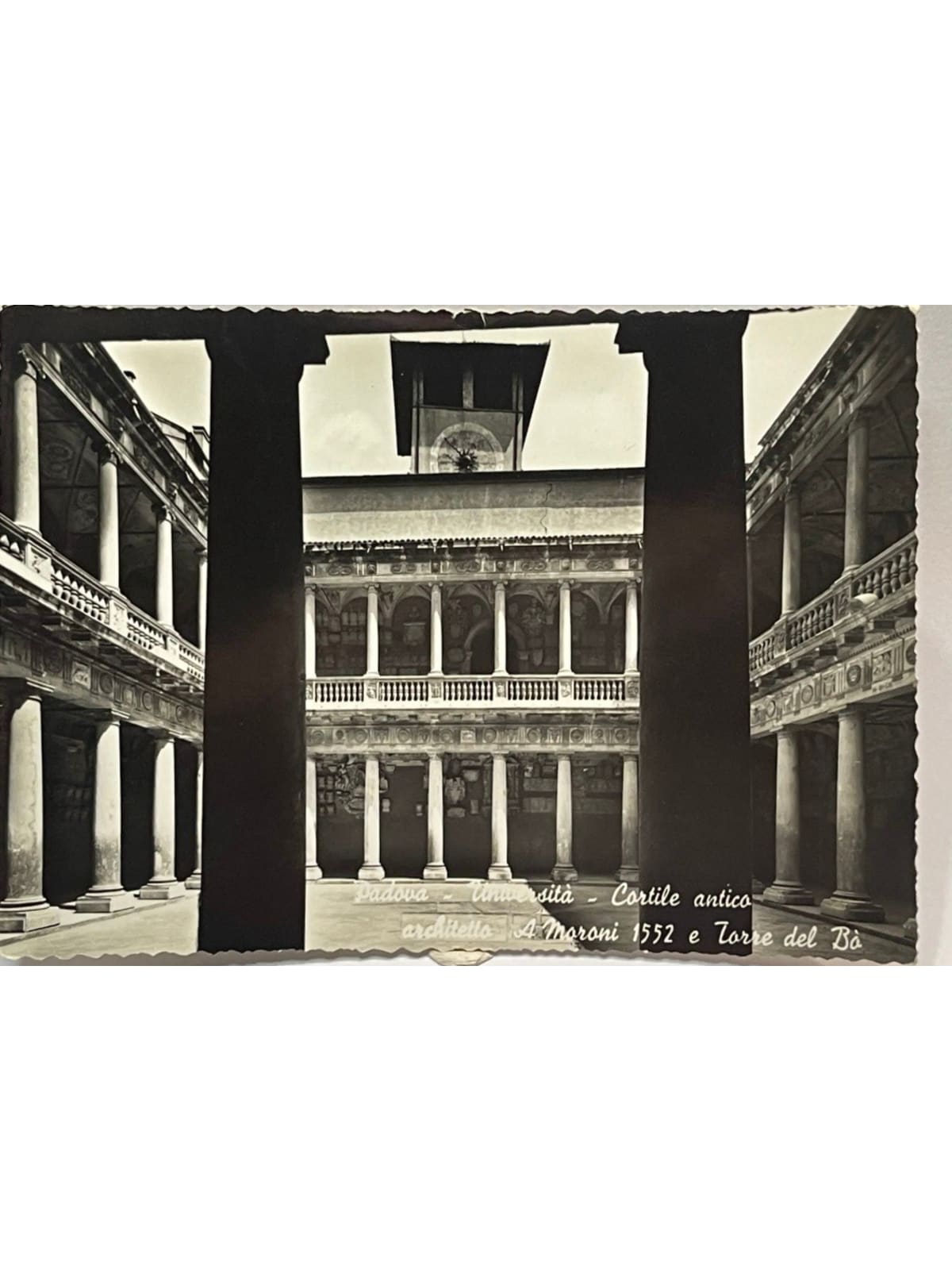 Recto de la carte postale