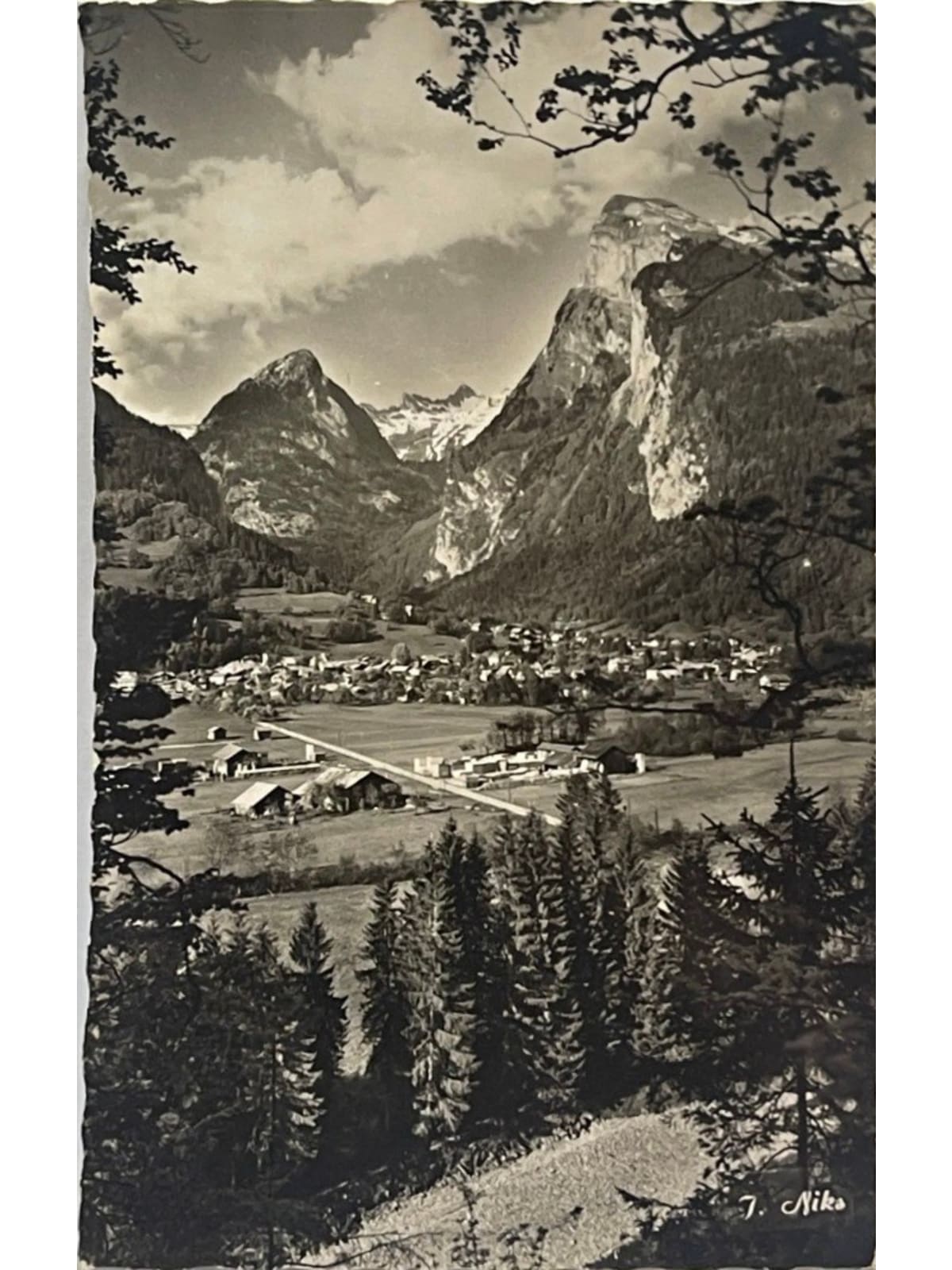 Recto de la carte postale