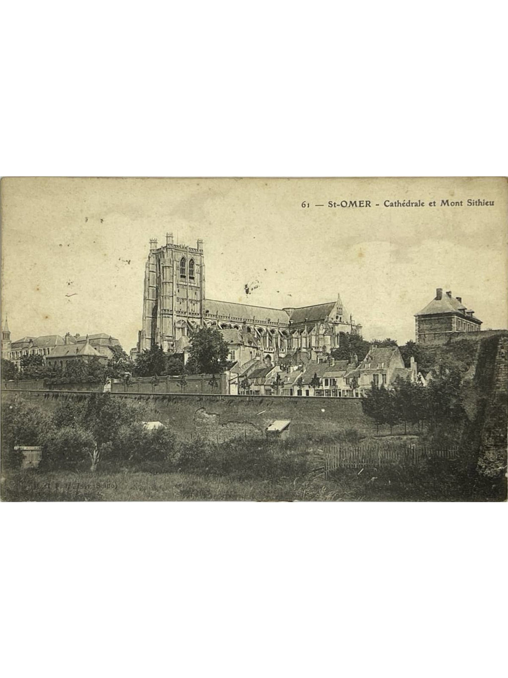 Recto de la carte postale