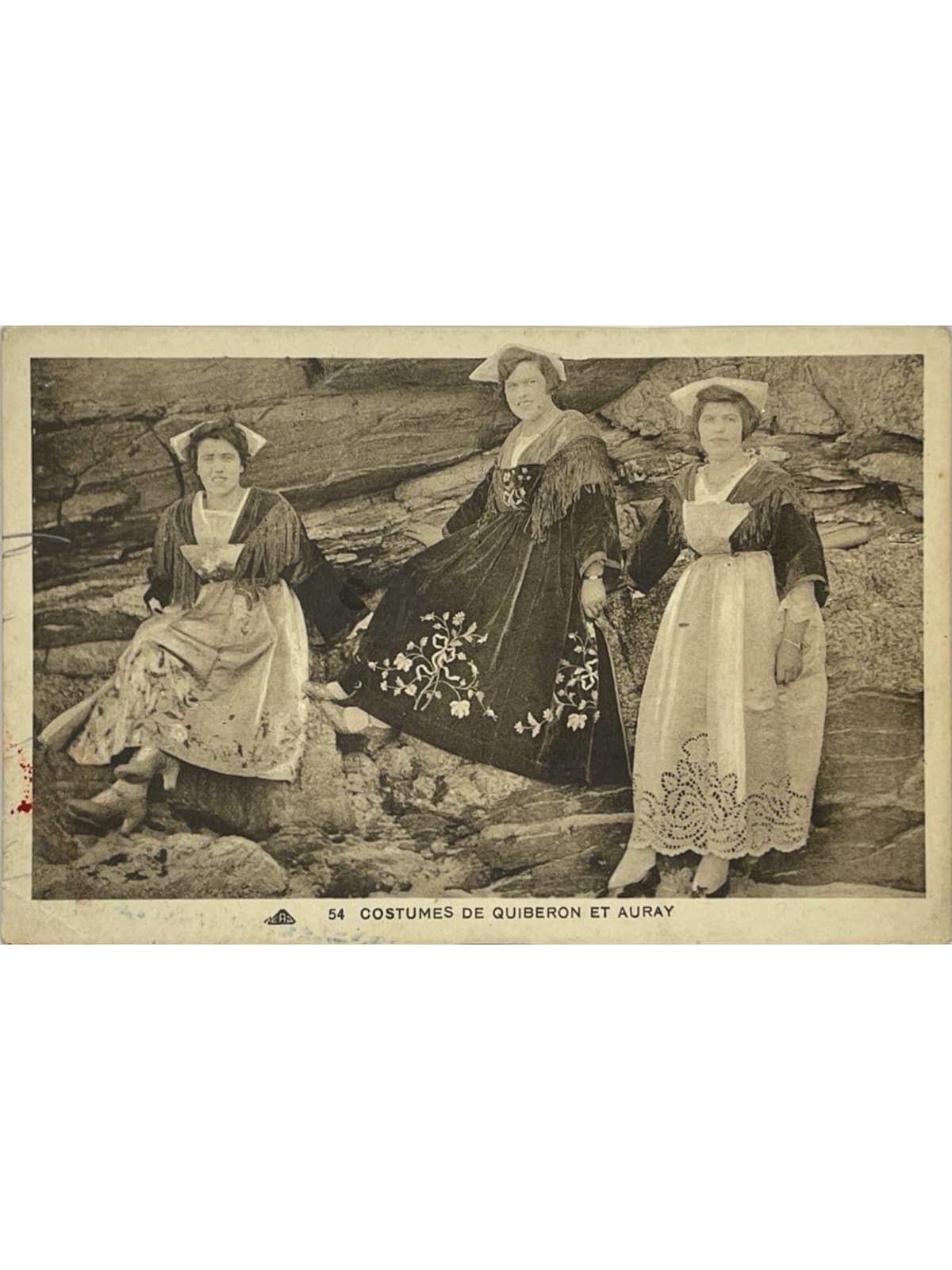 Recto de la carte postale