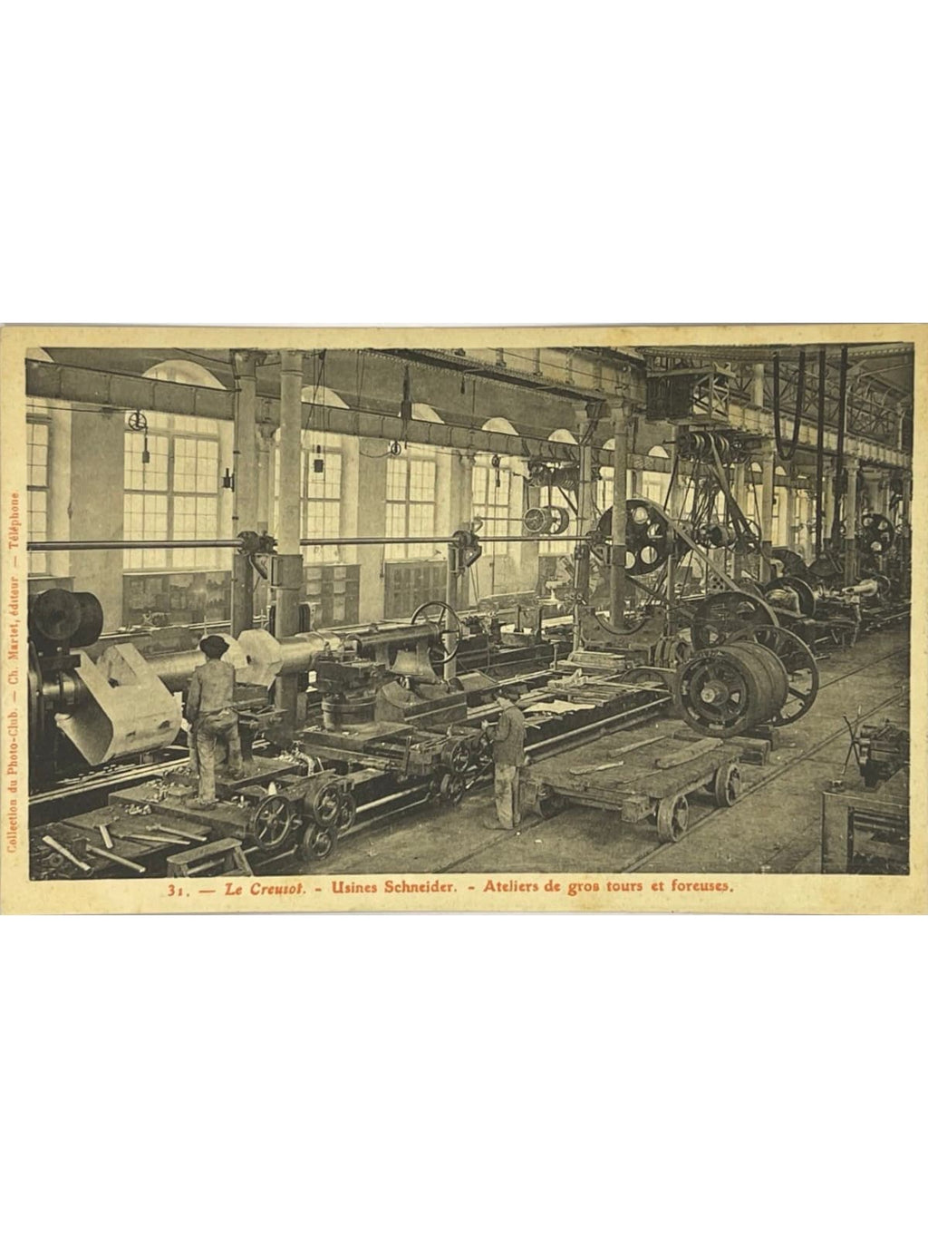 Recto de la carte postale