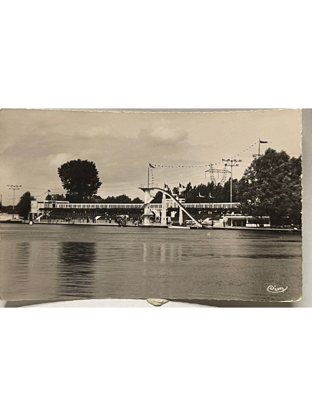 Recto de la carte postale