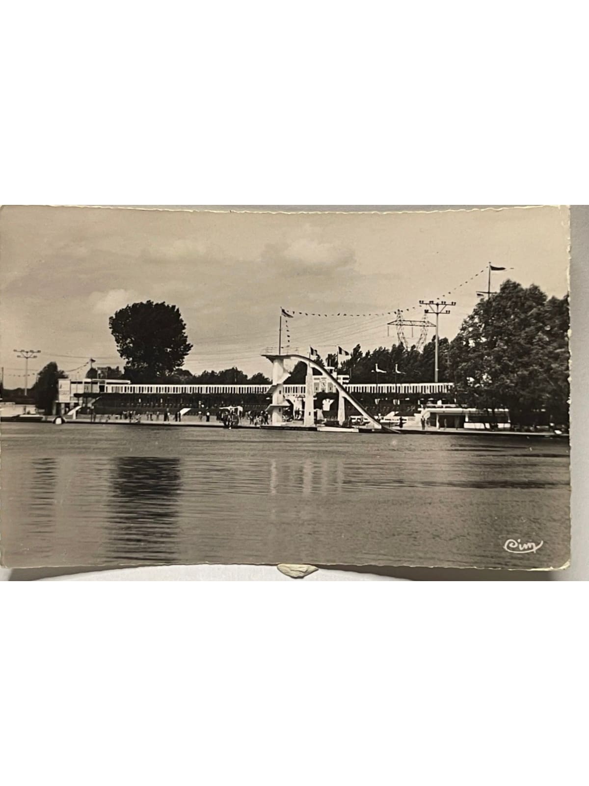 Recto de la carte postale