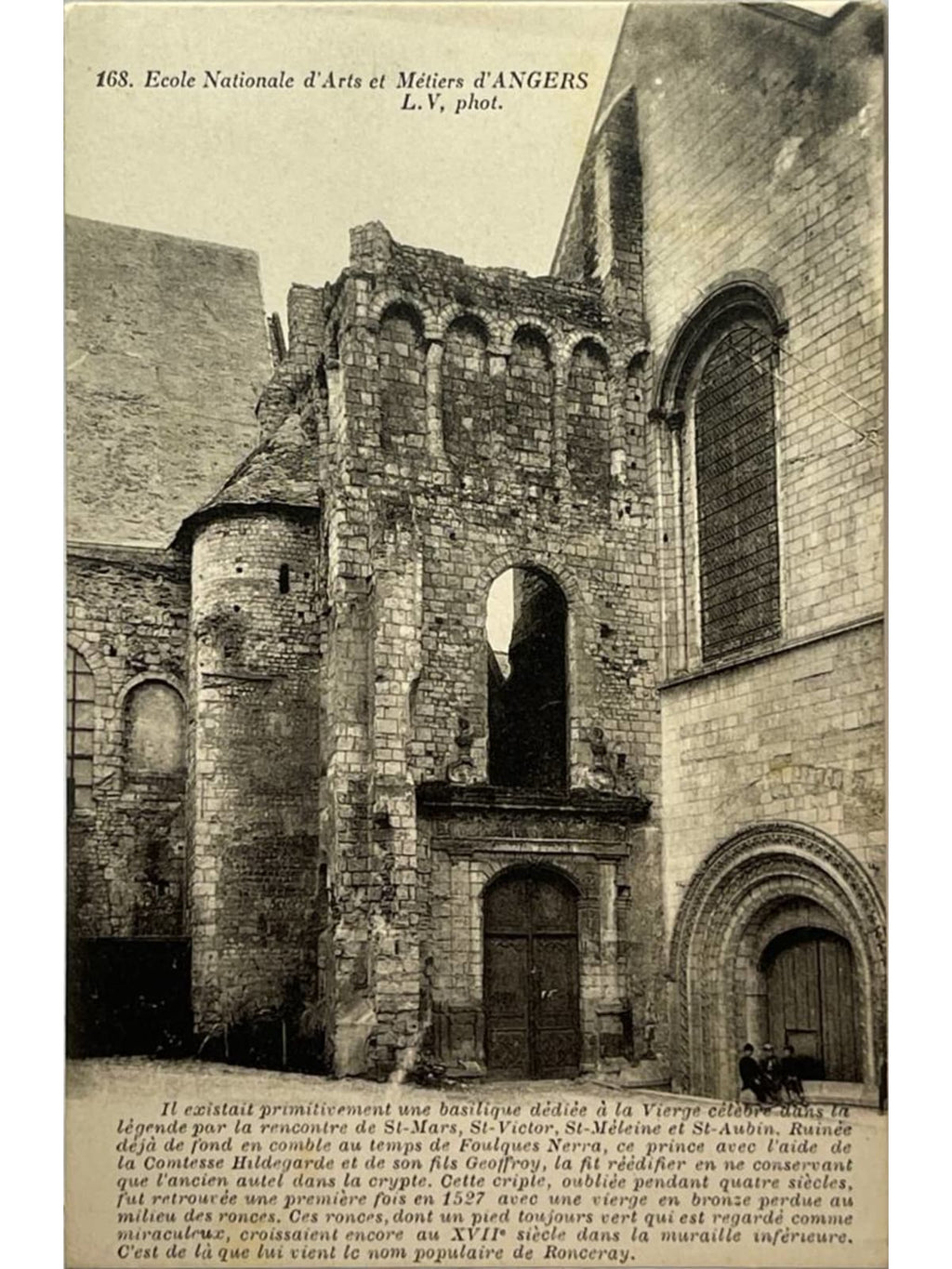 Recto de la carte postale