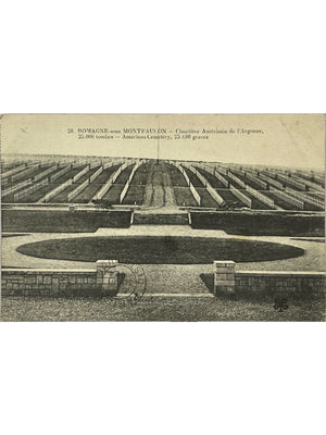 Romagne-sous-Montfaucon – Cimetière américain de l'Argonne – CPA n°58