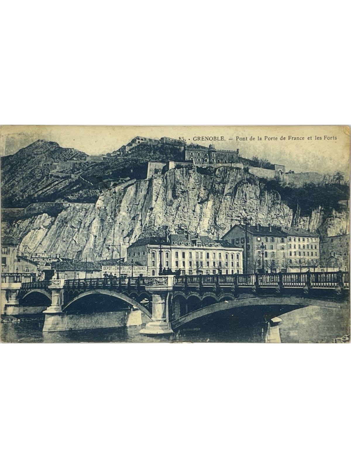 Recto de la carte postale