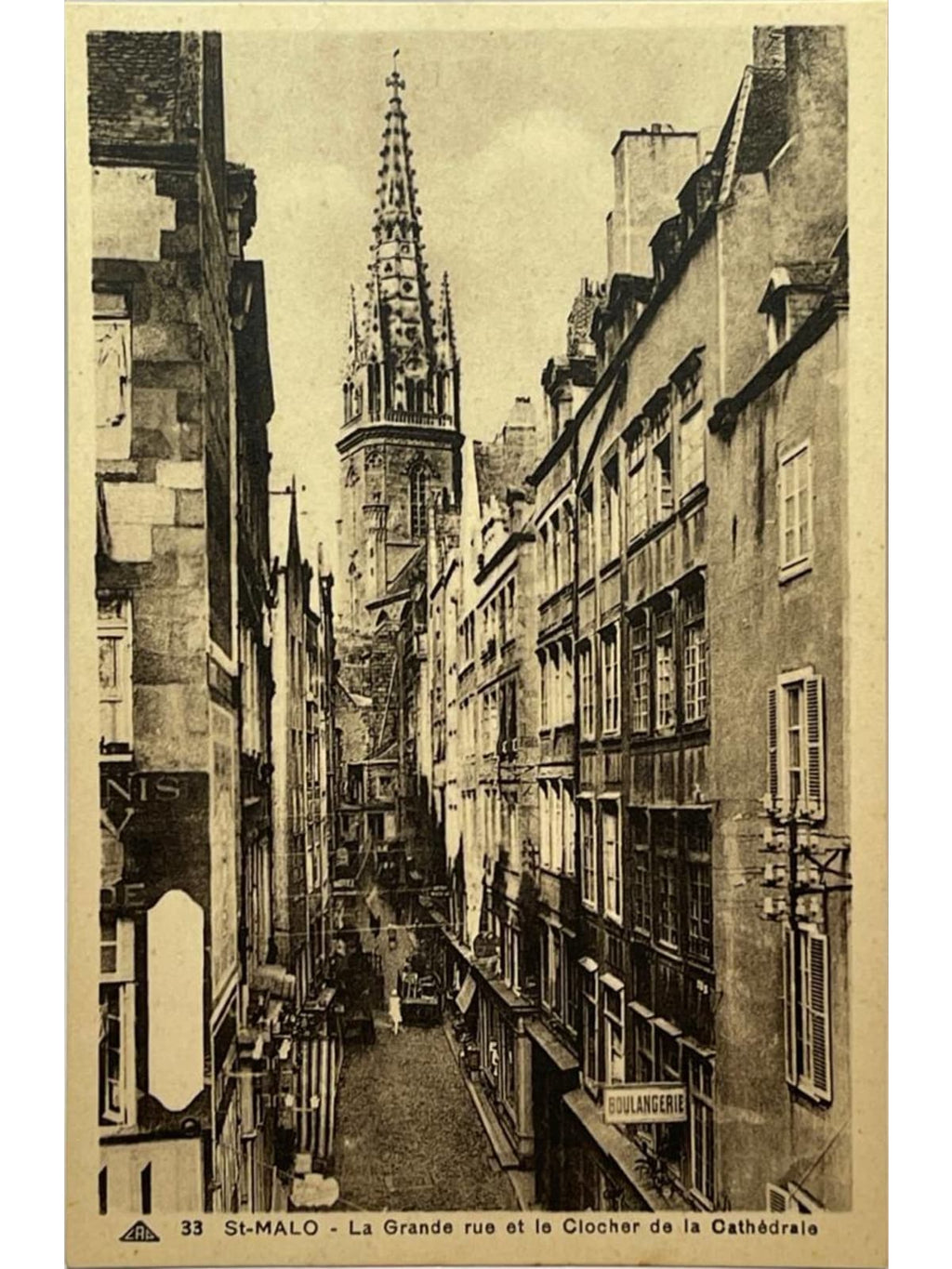 Recto de la carte postale