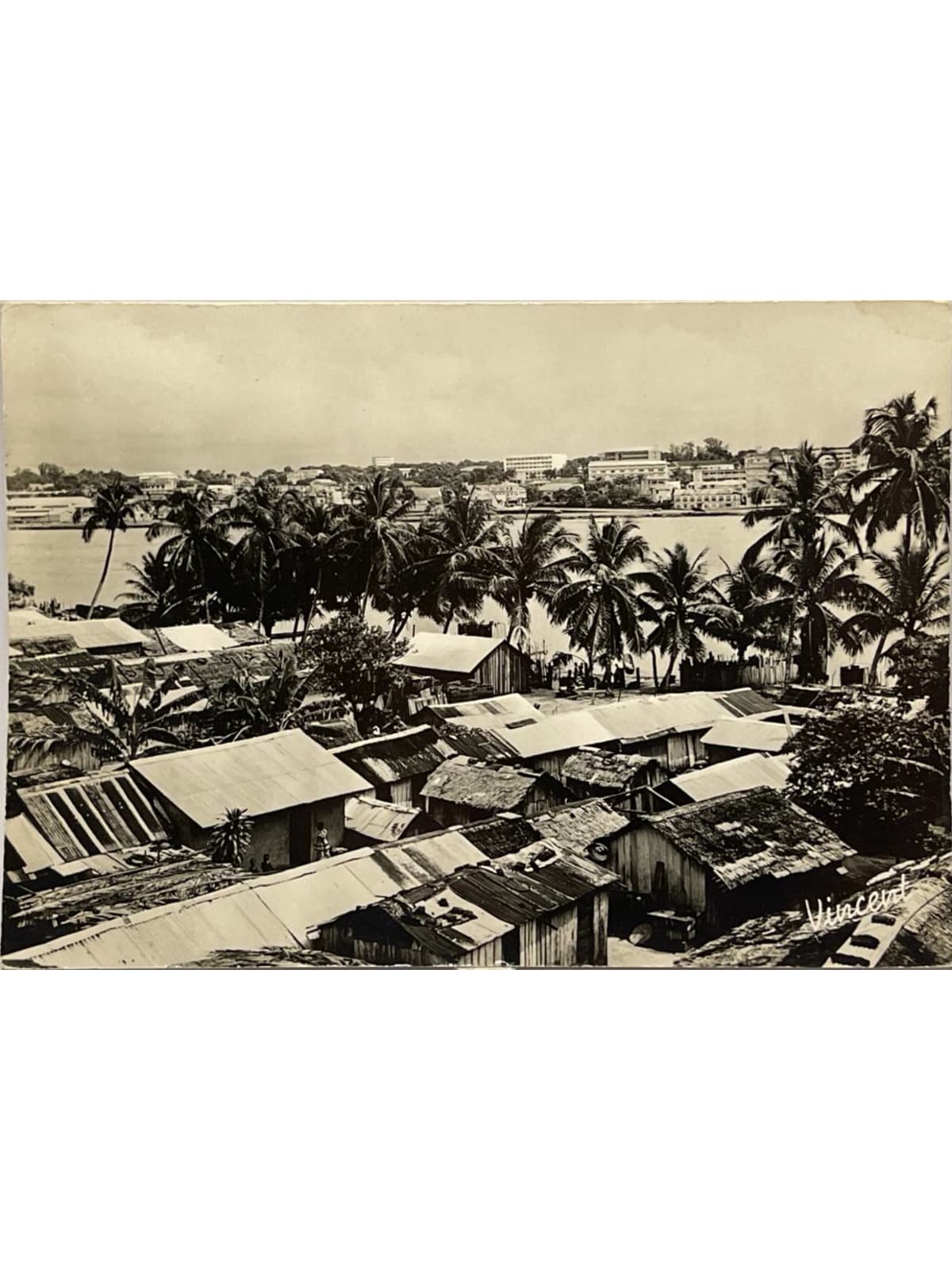 Recto de la carte postale