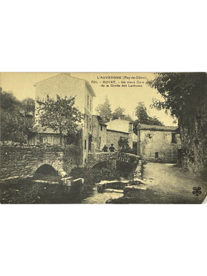 Royat – Grotte des Laveuses, vieux coin pittoresque – CPA n° 701