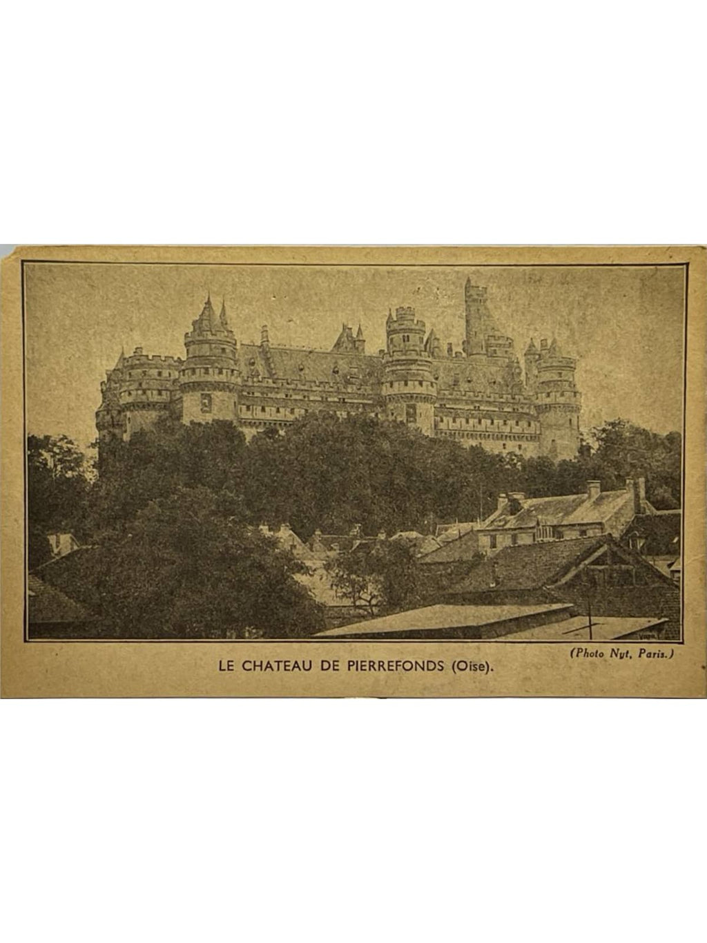 Recto de la carte postale