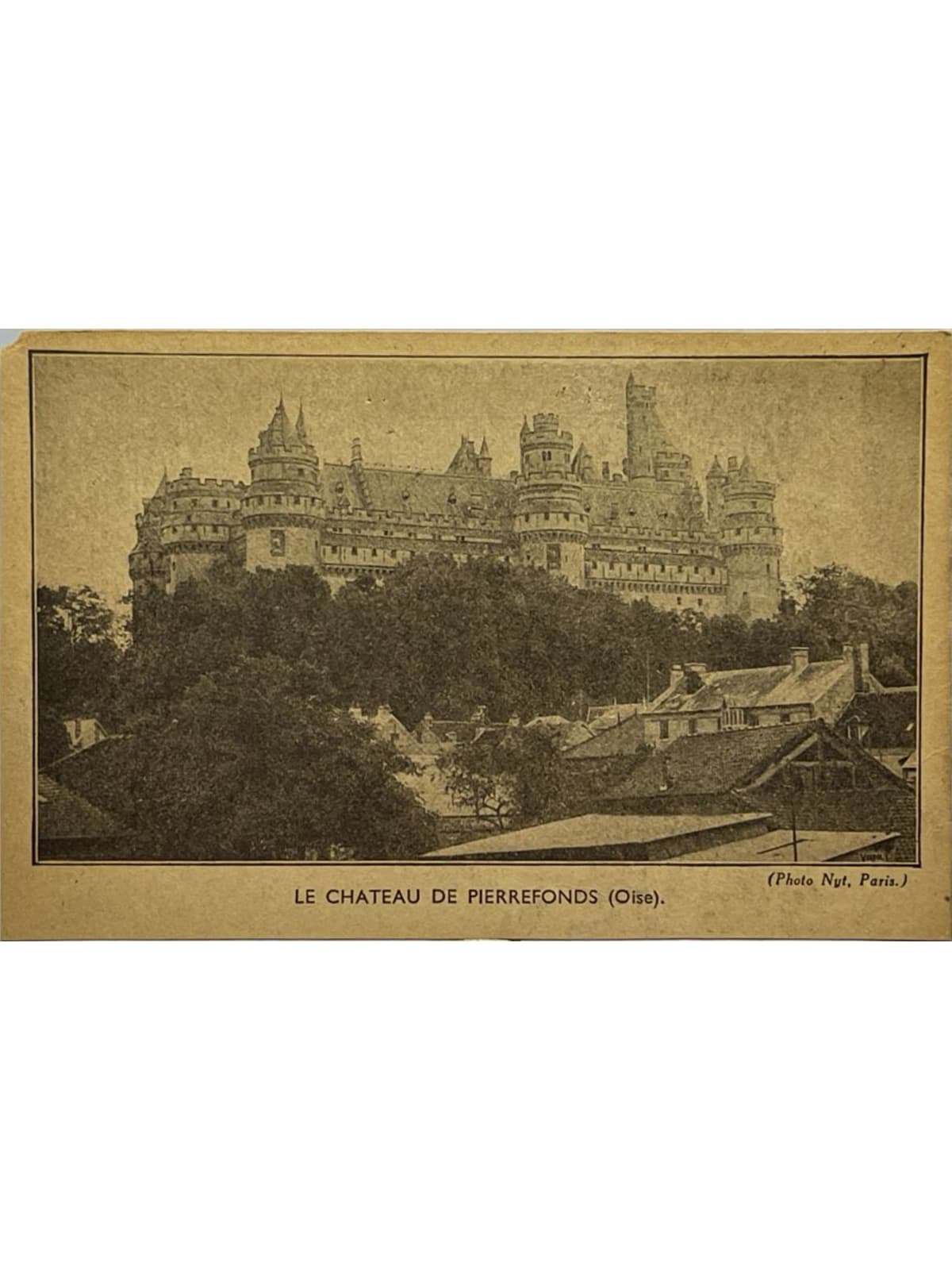 Recto de la carte postale