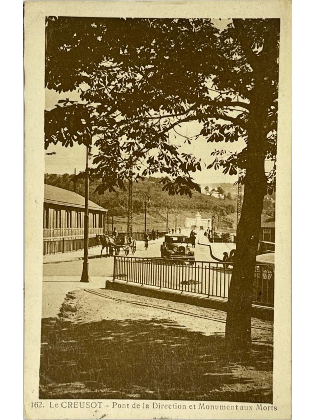 Recto de la carte postale