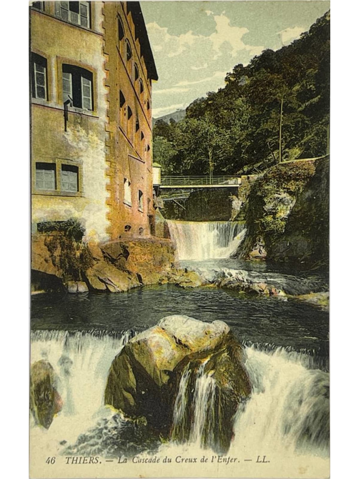 Recto de la carte postale