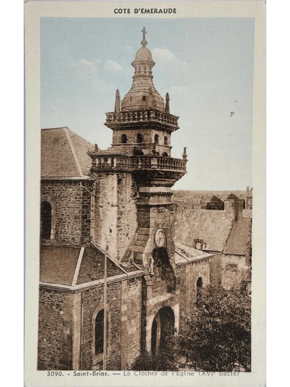 Recto de la carte postale