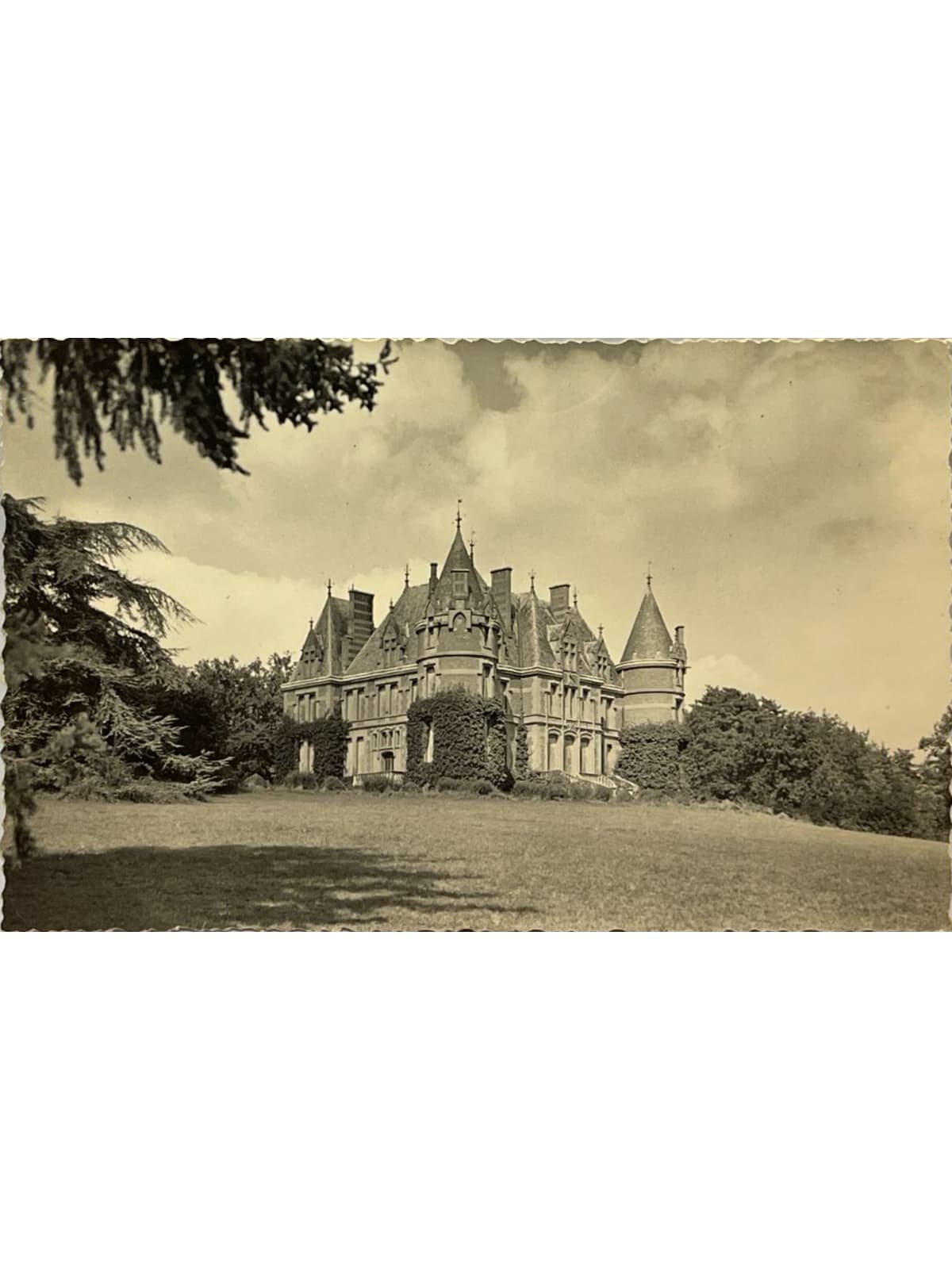 Recto de la carte postale