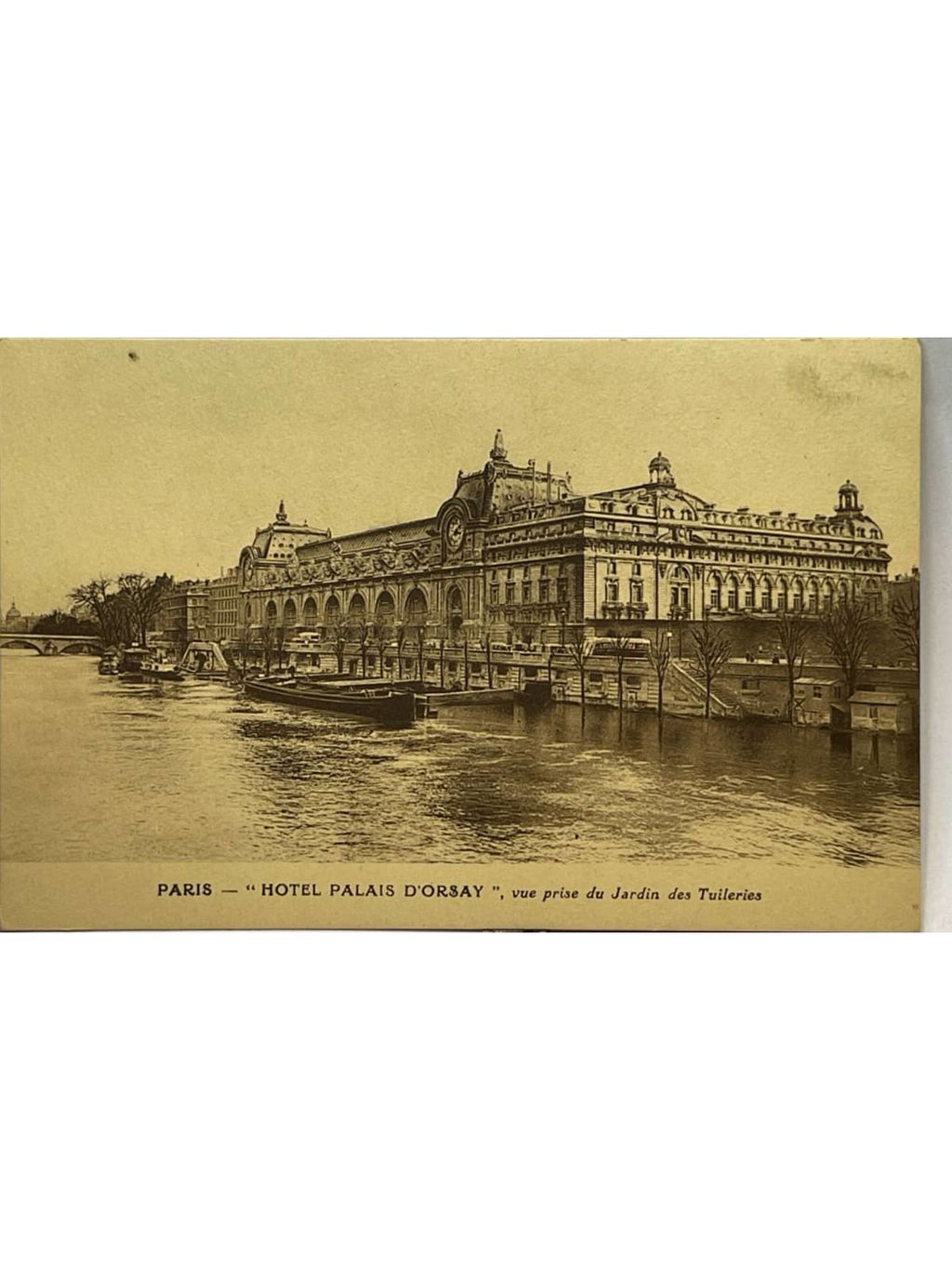 Recto de la carte postale