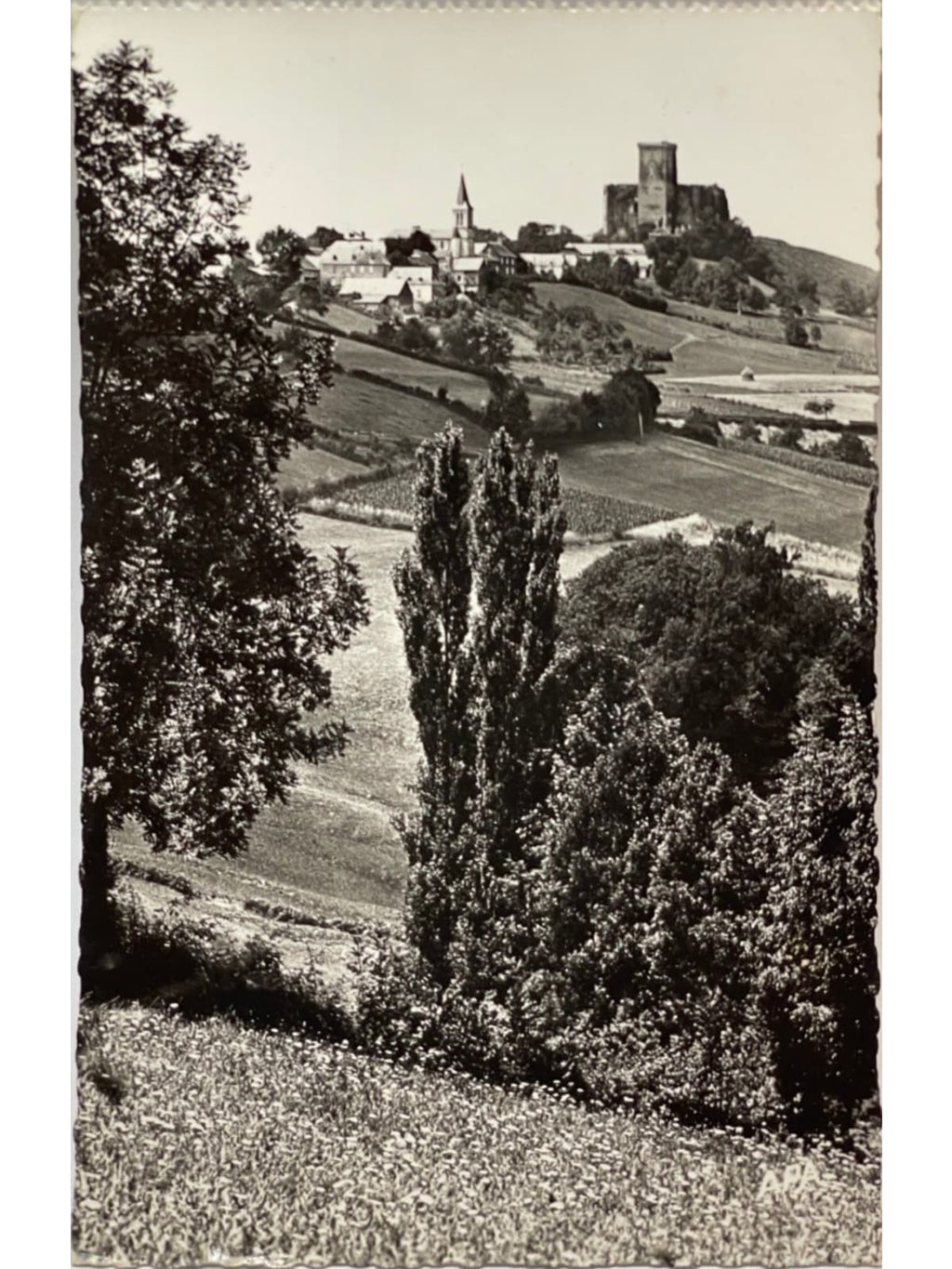 Recto de la carte postale