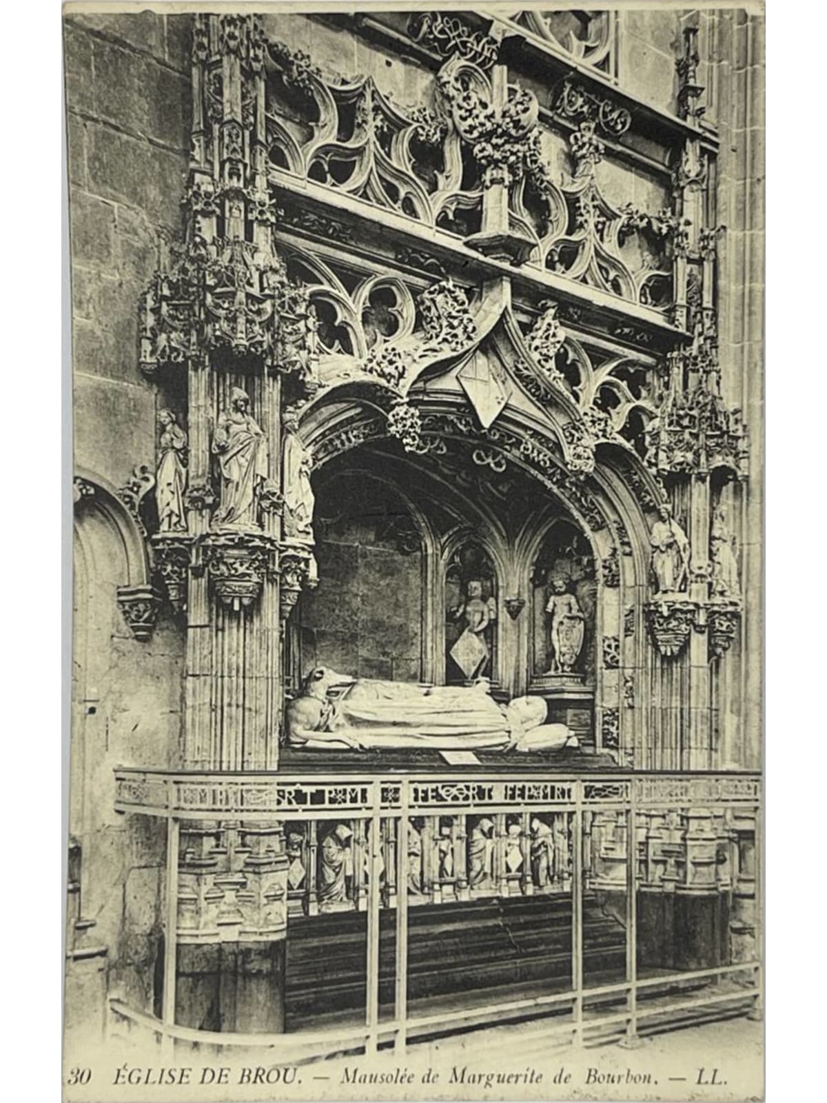 Recto de la carte postale