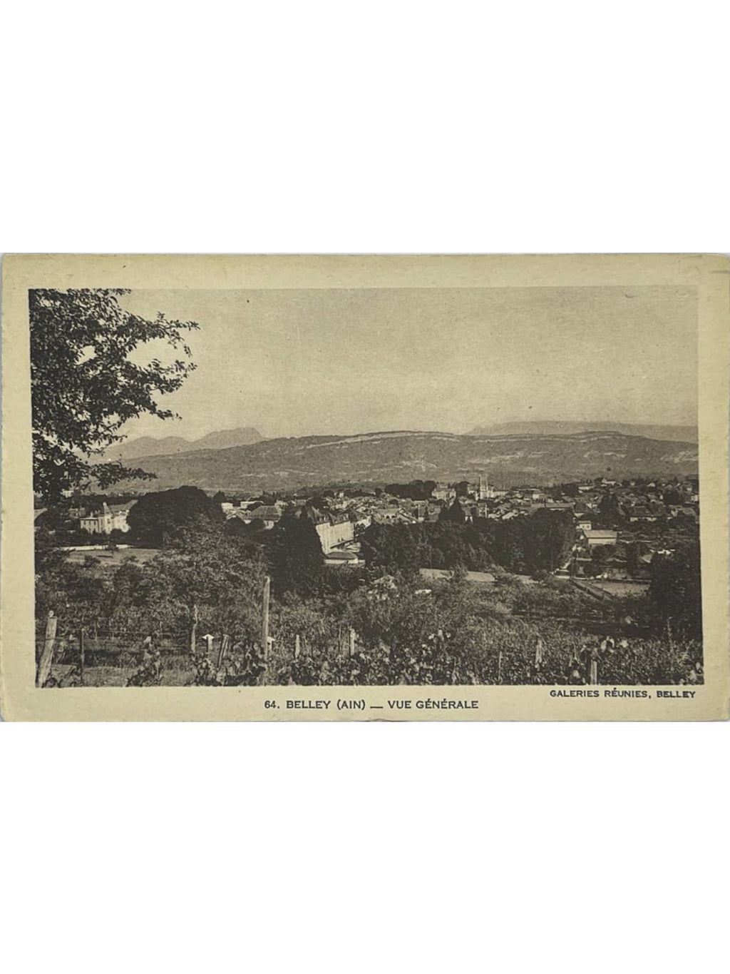 Recto de la carte postale