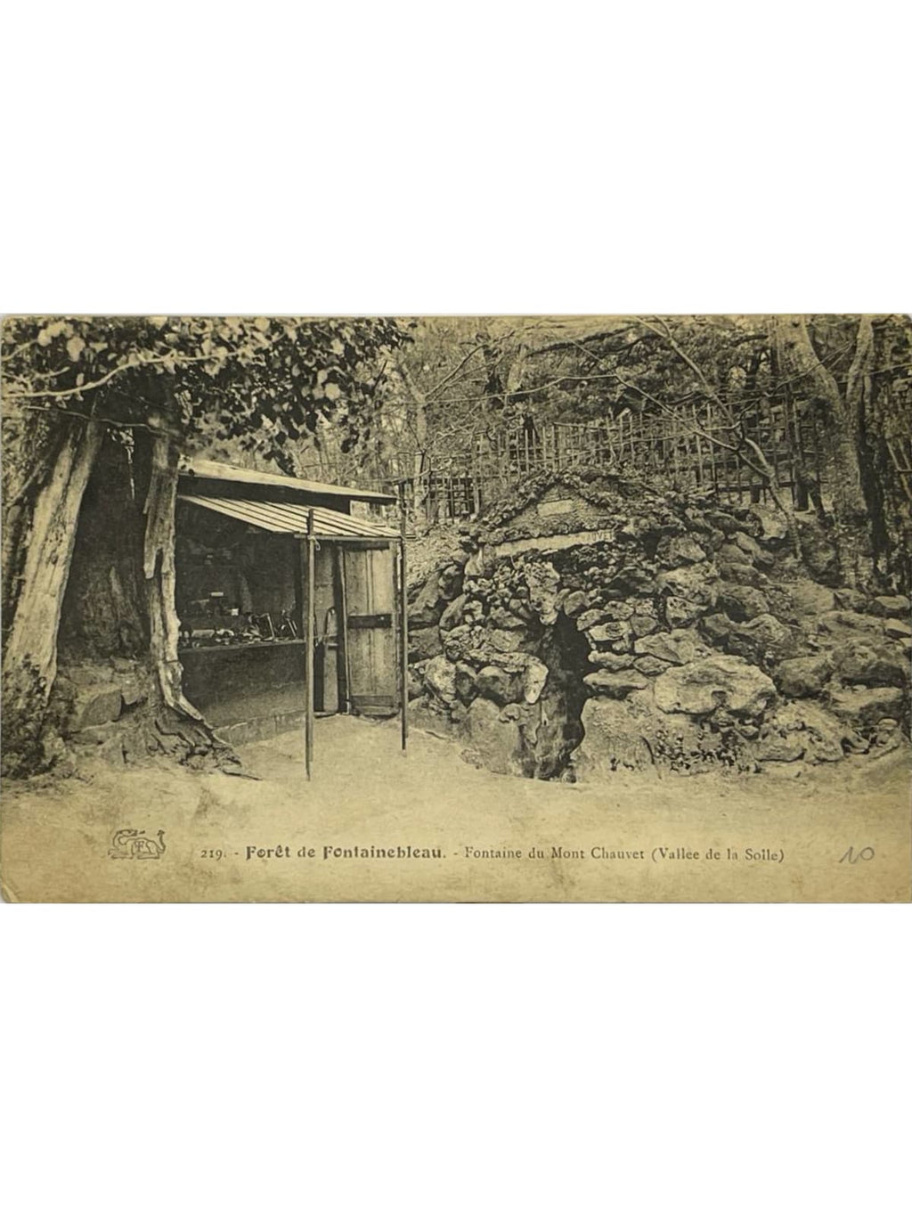 Recto de la carte postale
