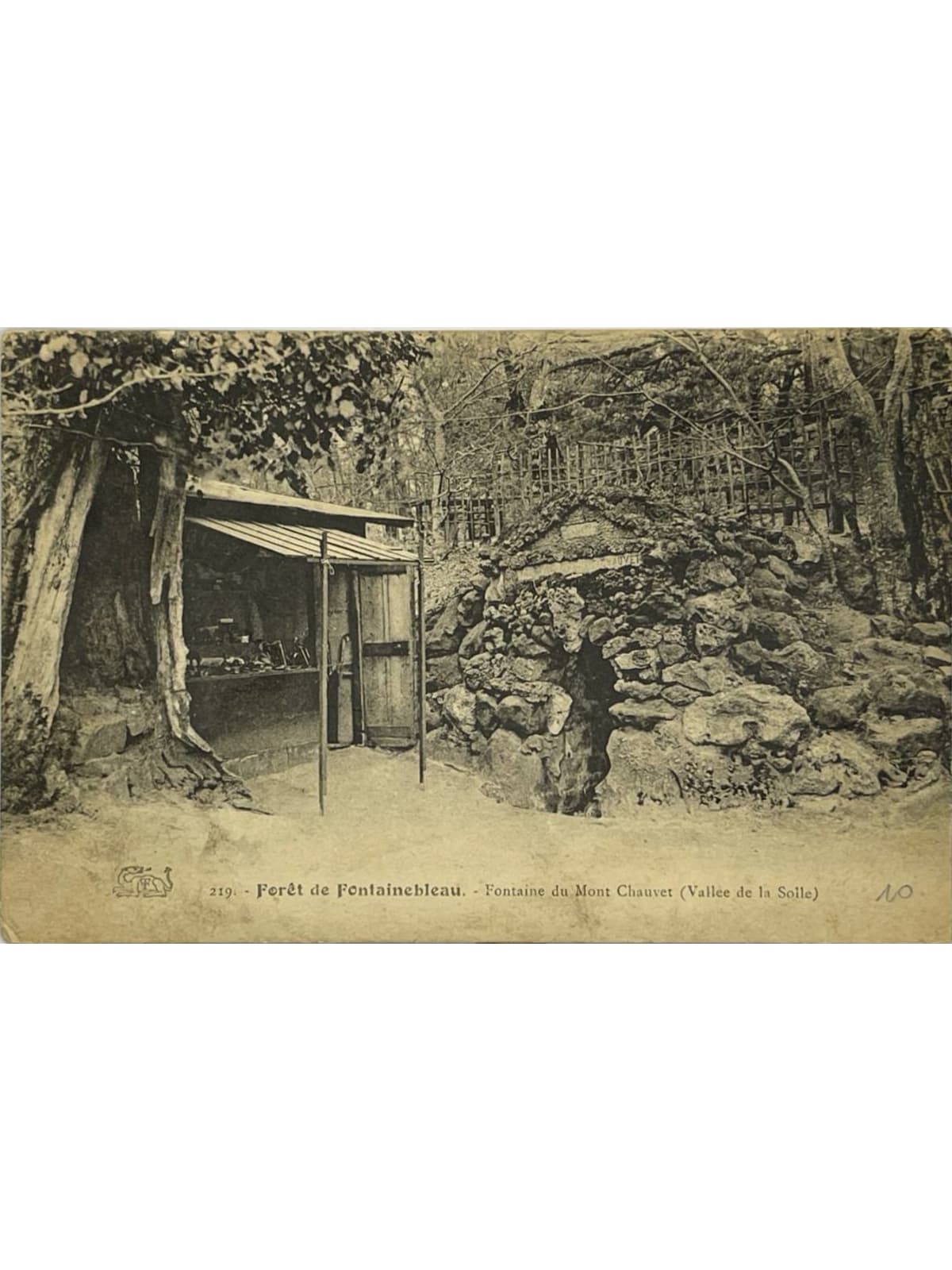 Recto de la carte postale