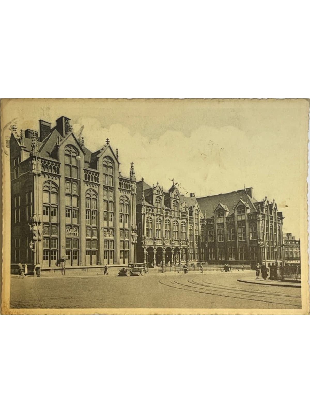 Recto de la carte postale