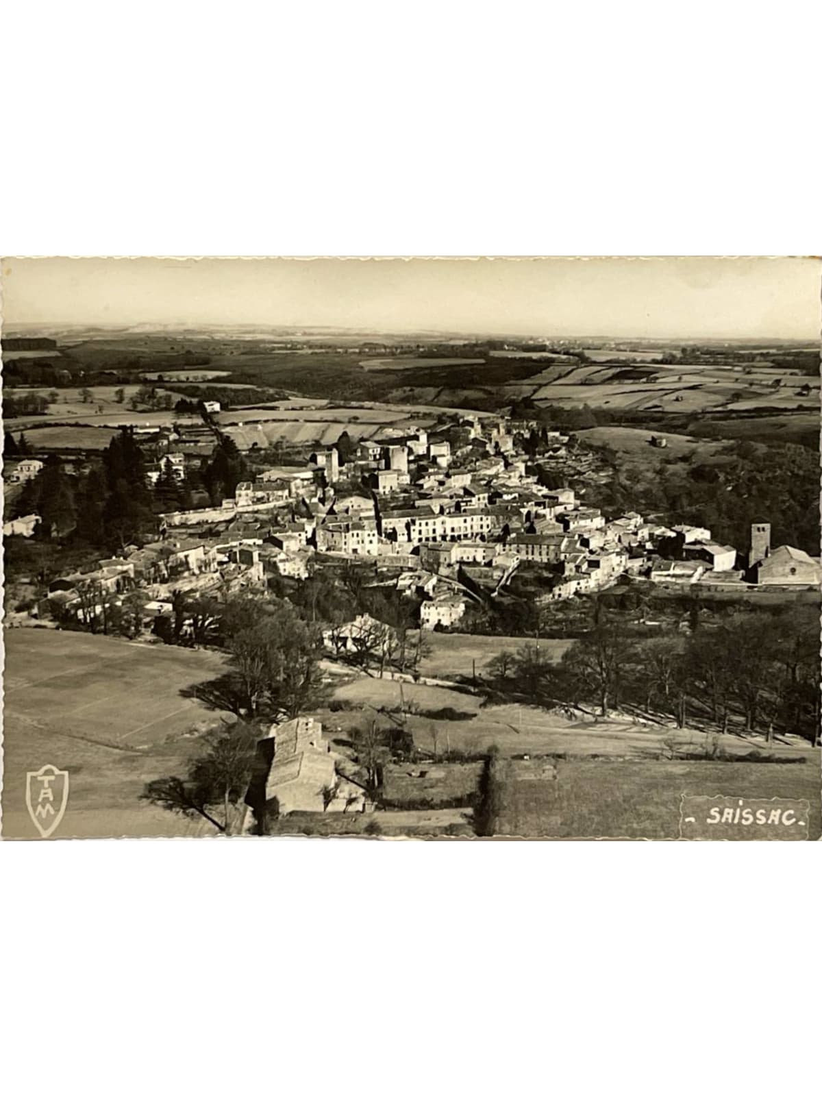 Recto de la carte postale