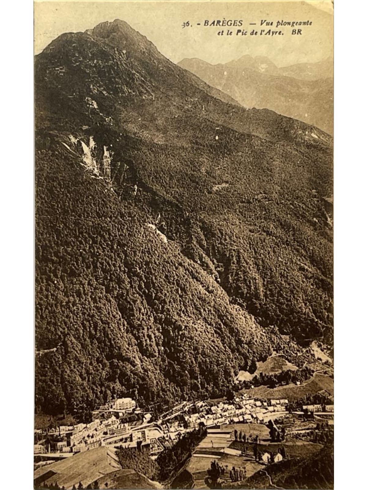 Recto de la carte postale