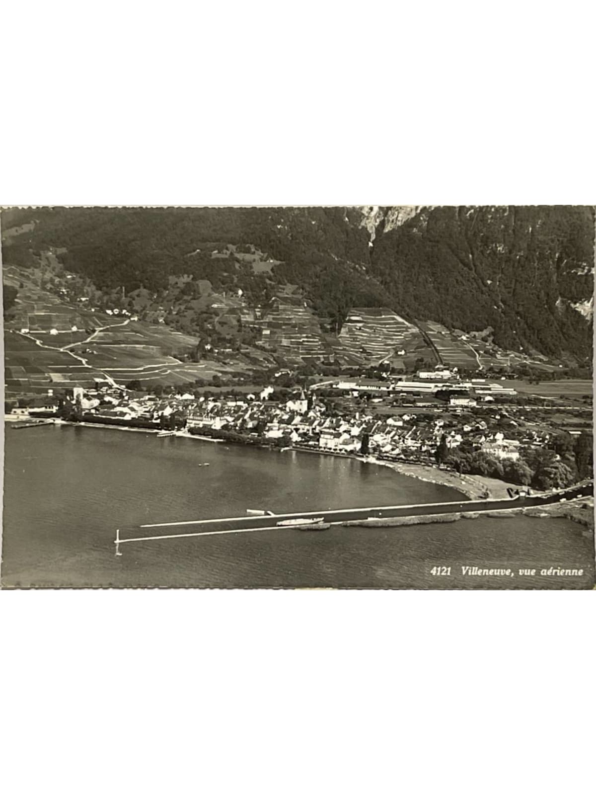 Recto de la carte postale