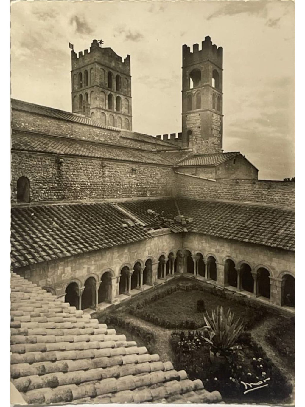 Recto de la carte postale