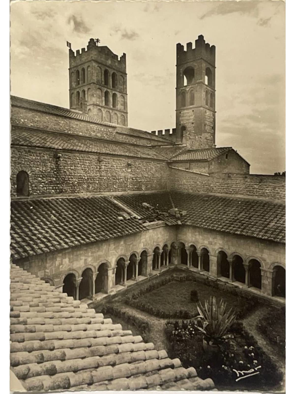 Recto de la carte postale