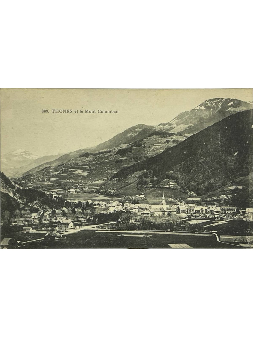 Recto de la carte postale