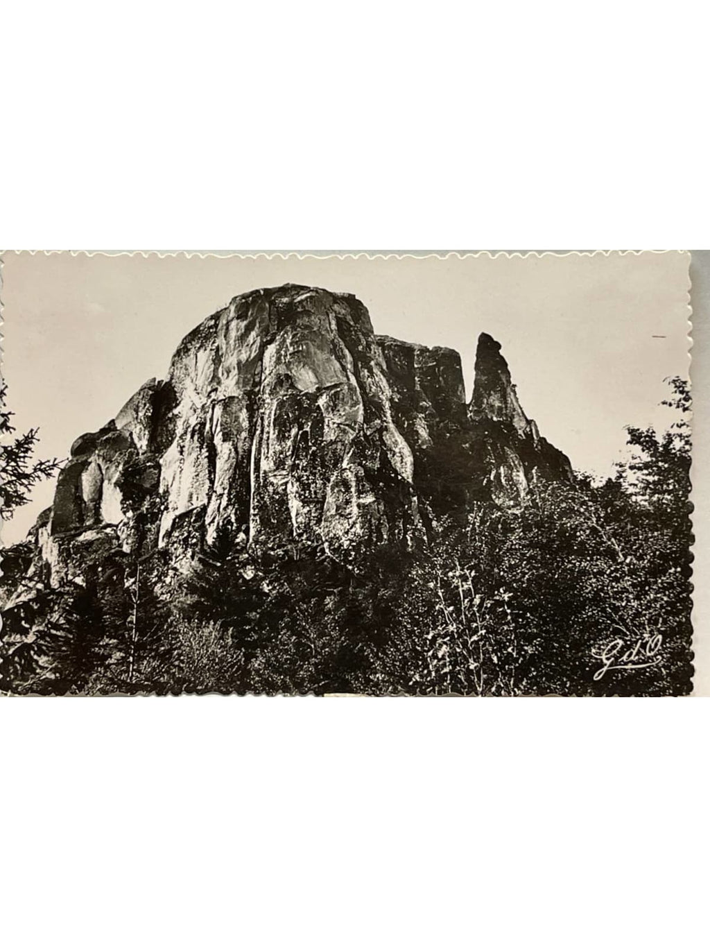Recto de la carte postale
