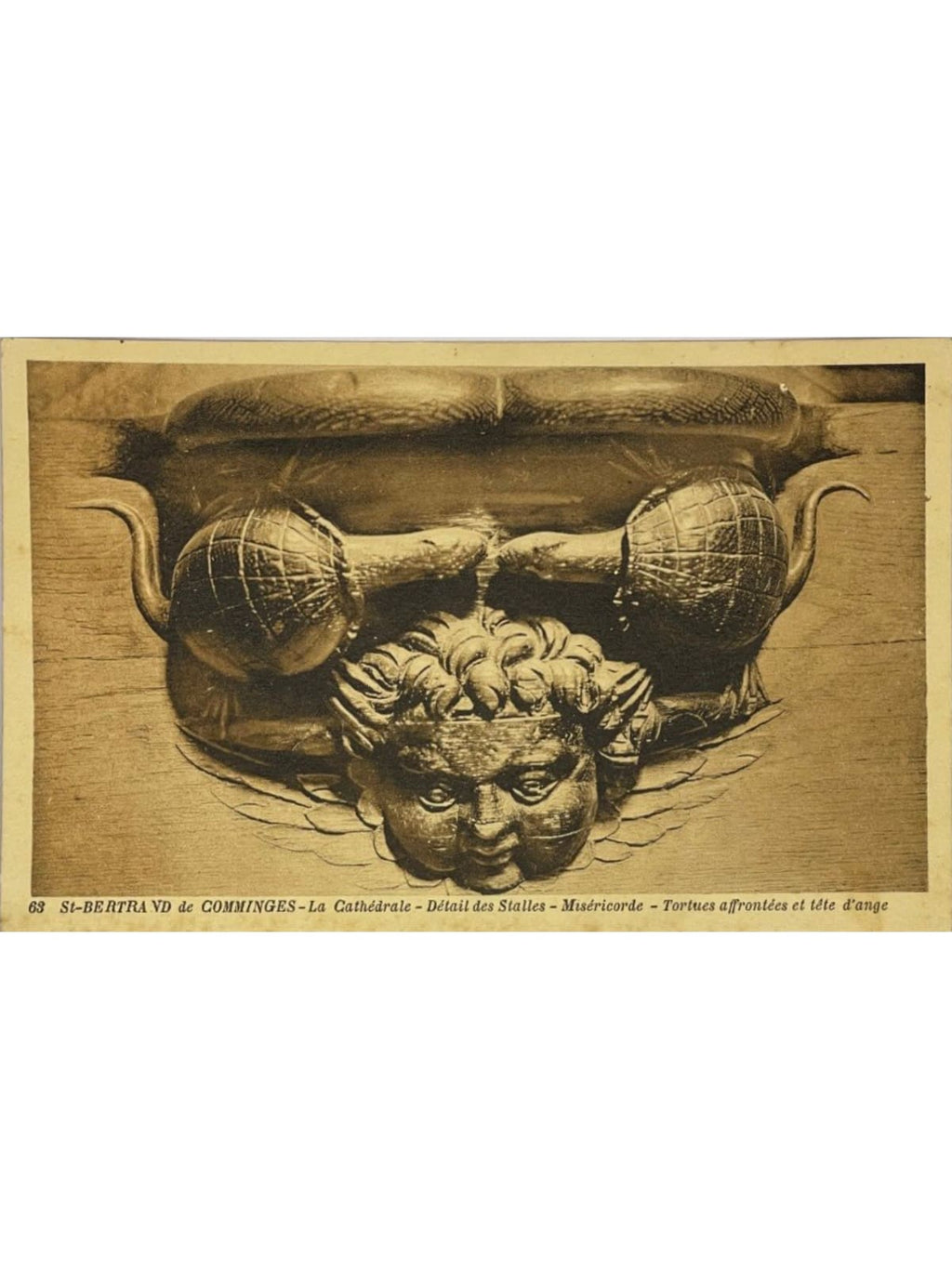 Recto de la carte postale