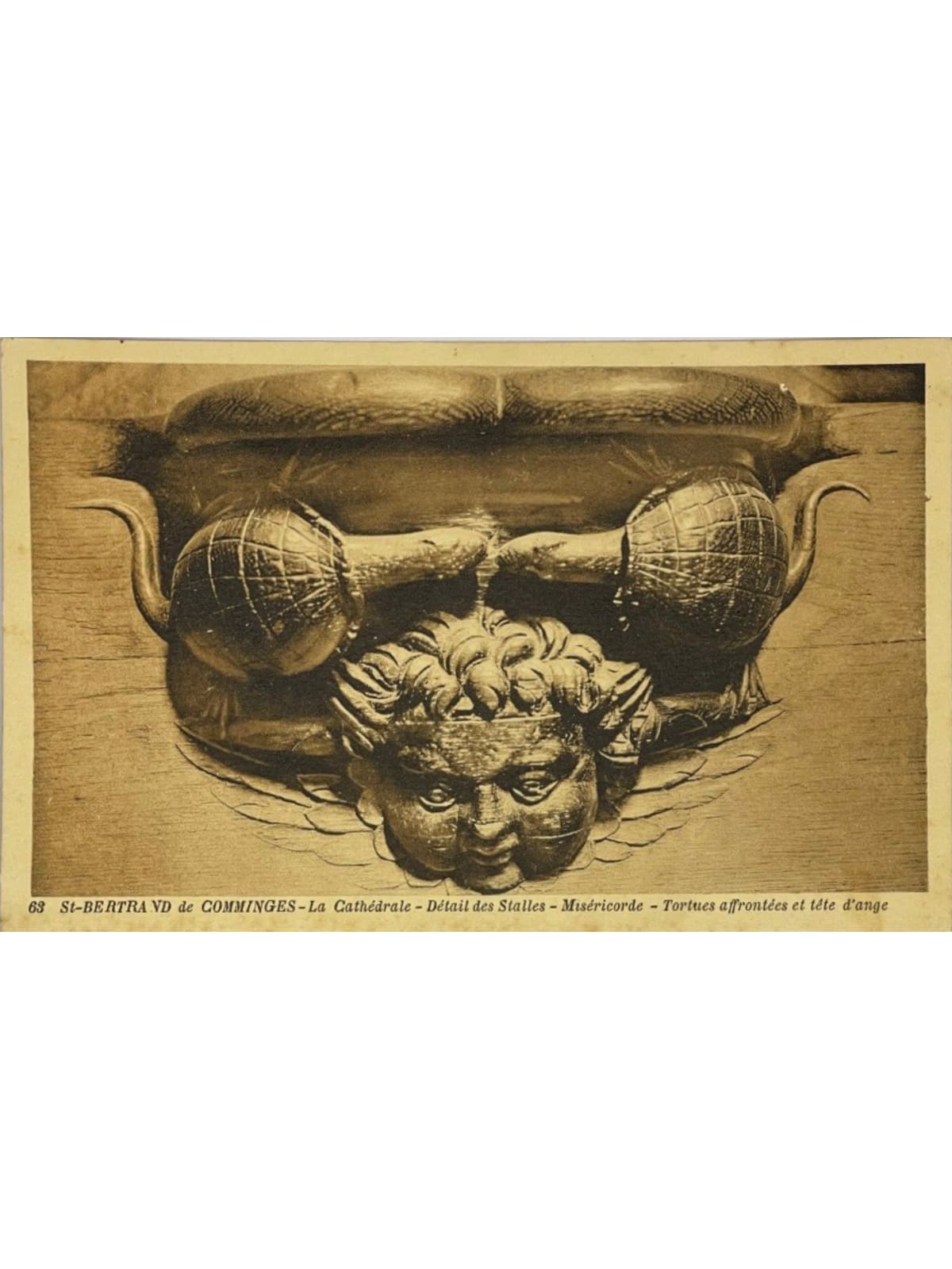 Recto de la carte postale