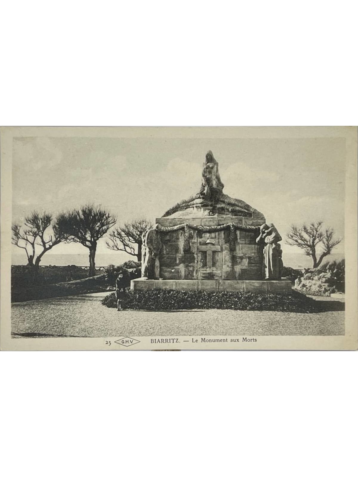Recto de la carte postale