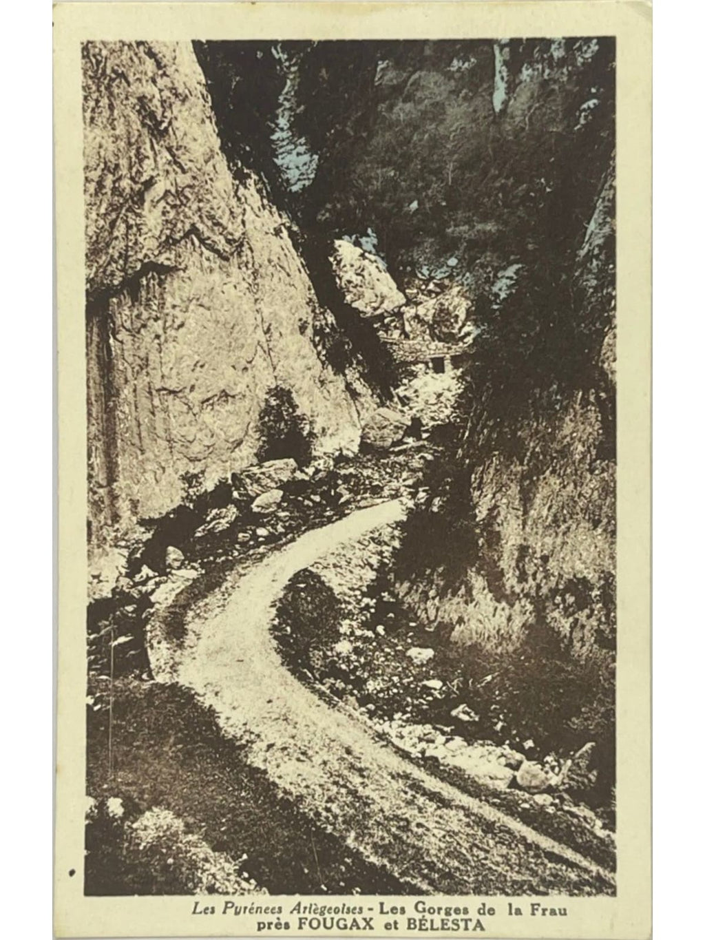 Recto de la carte postale