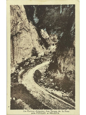 Carte postale – Les Gorges de la Frau près de Fougax et Bélesta – Ariège