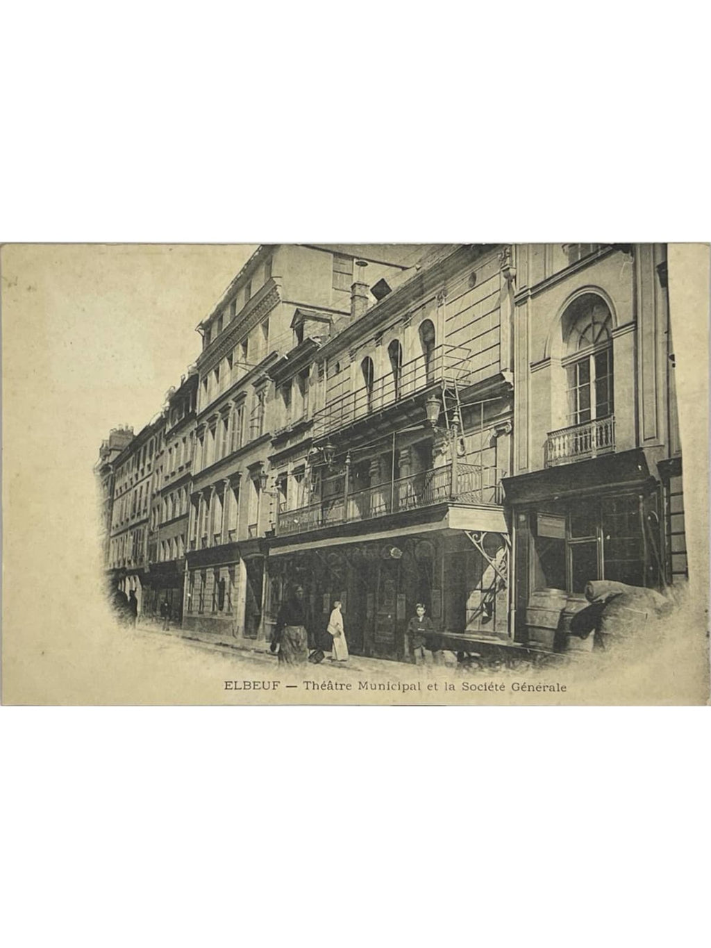 Recto de la carte postale