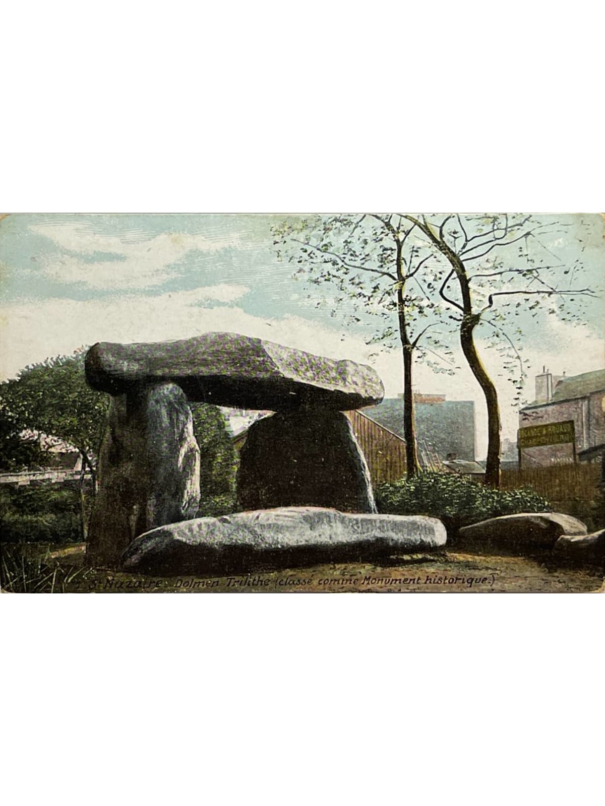 Recto de la carte postale